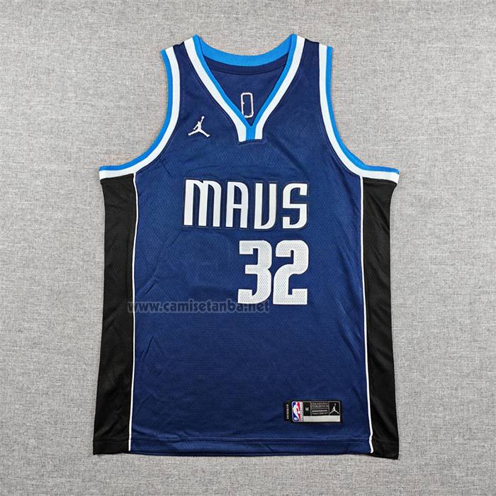 Camiseta Nino Dallas Mavericks Cooper Flagg NO 32 Statement 2025-26 Azul